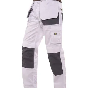 245gsm Canvas Workwear Pants Men Cargo Pants With Pockets