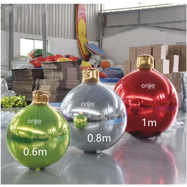 Custom extra Large Inflatable Gold Sphere Chrome Gold Ball Big Shiny ...