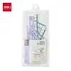 Ruban à mesurer V615 avec revêtement en caoutchouc, 15 cm, couvercle vert clair-violet