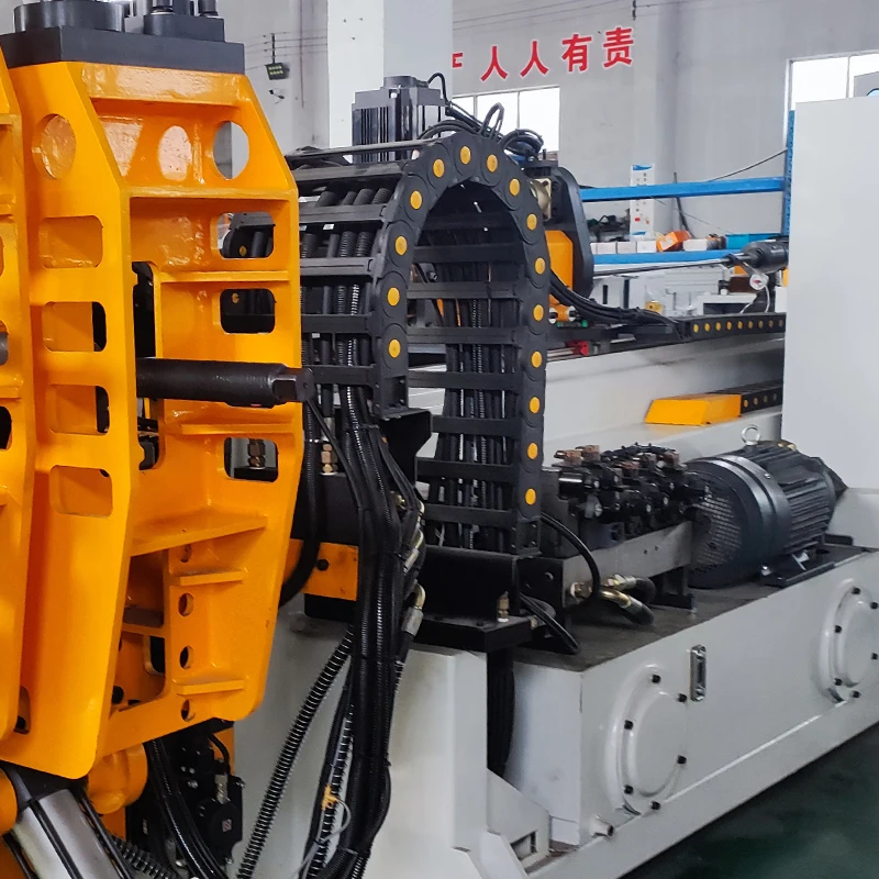 High-end Automatic BLMA 6 Axis 2 3 4 Inch Square Profile Hydraulic CNC Mandrel Tube Bender Bending Pipe Machine