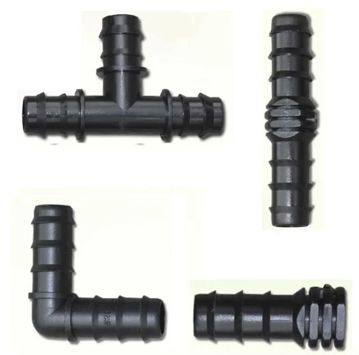Bochen 16mm Drip Fittings Irrigation Pipe Plastic Connector For Hose