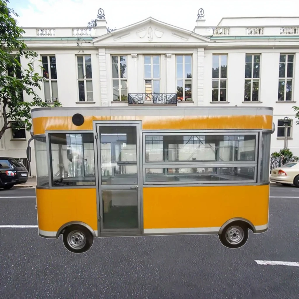 Breakfirst Mobile Kitchen Food Bus Fast Food Mini Bus for Sale
