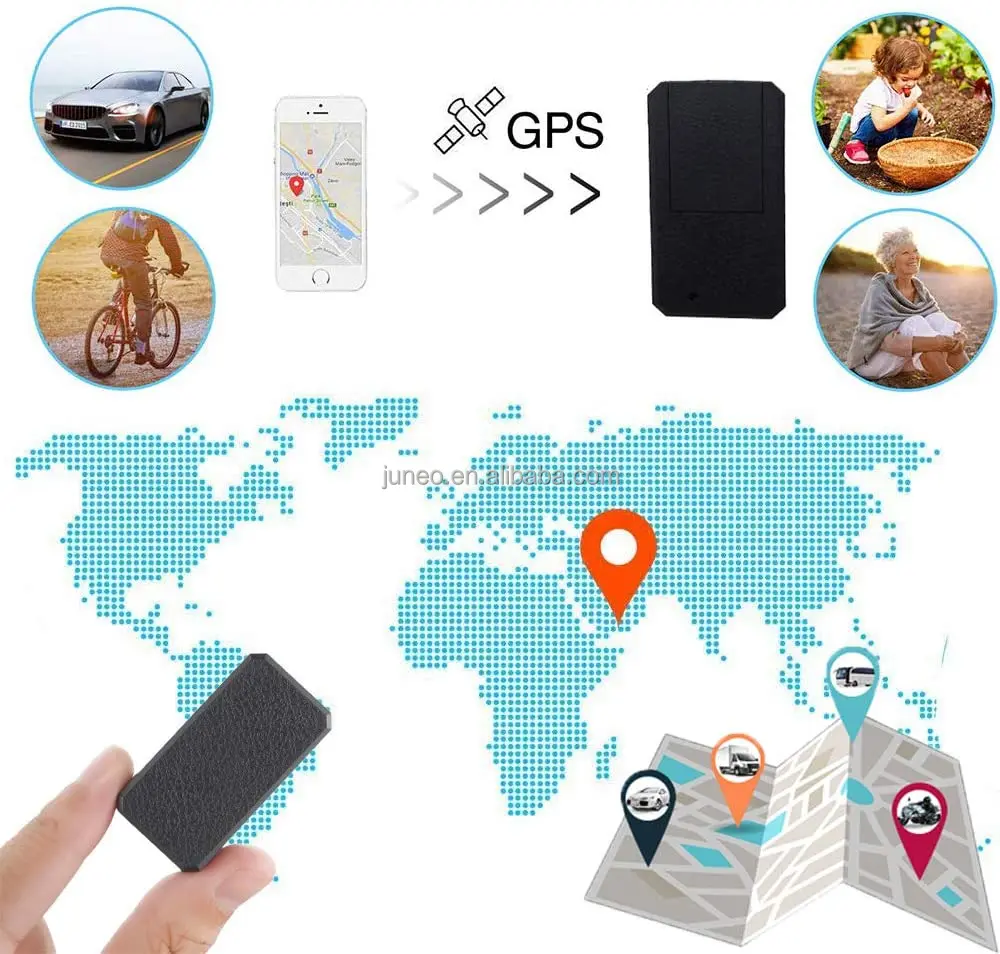 Professional Mini GPS Tracker TK901 TKSTAR Portable Personal Tracking Device with 1-Year Warranty and Free Tracking Platform