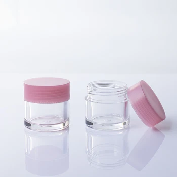 factory direct sale best price 20-25 ml customize logo delicate professional empty plastic facial cream jar