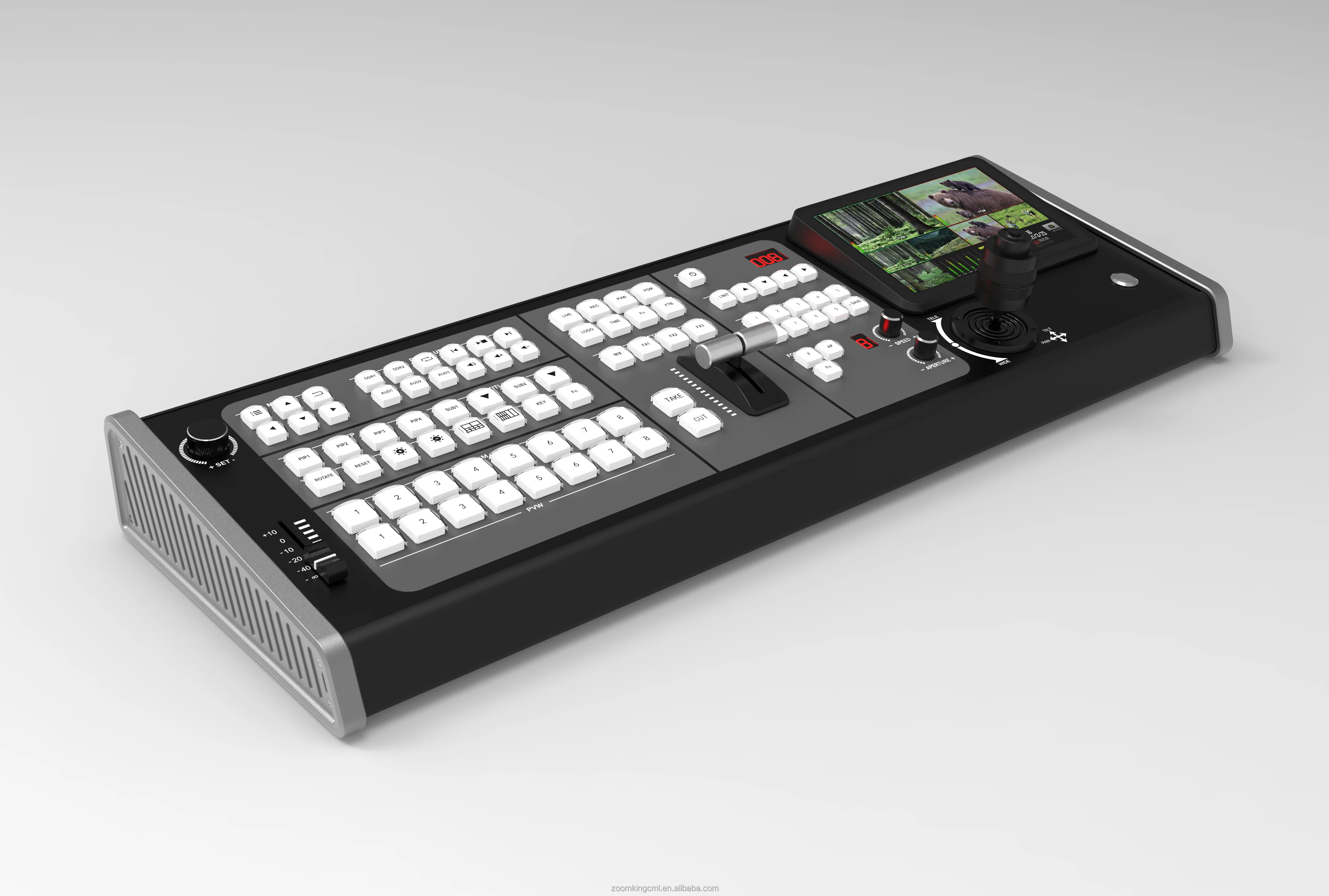 8 Channel SDI HDMI Video Switcher for Multi Camera Live Streaming