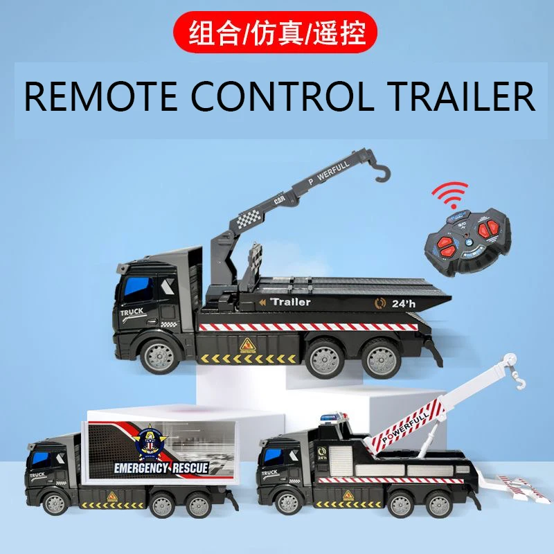 シュコー・コンストラクション・ブレーク・ダウン・レッカートラック リモコン付き シュコー・コンストラクション・ブレーク・ダウン・レッカー