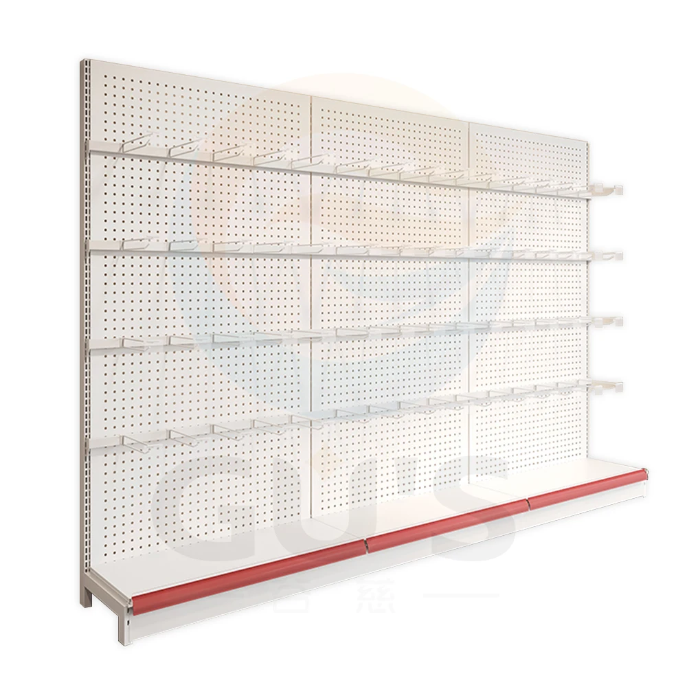 product supermarket shelves store rack metallic convenience store rack retail shelving metal shop display racks-4
