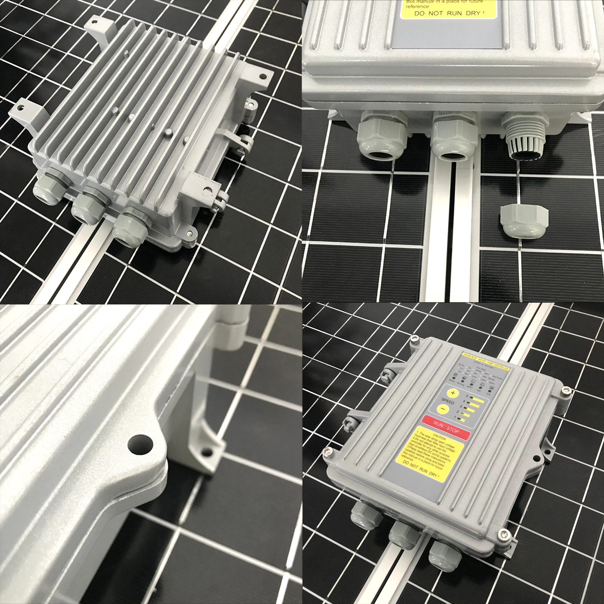 Подвесные стальные Bomba de agua solar dc de 2 hp и 4 pulgadas из нержавеющей стали с контроллером mppt