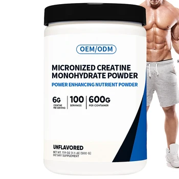 Best Selling Products OEM Private Label Supports Increased Energy Endurance  Micronized Creatine Monohydrate Powder