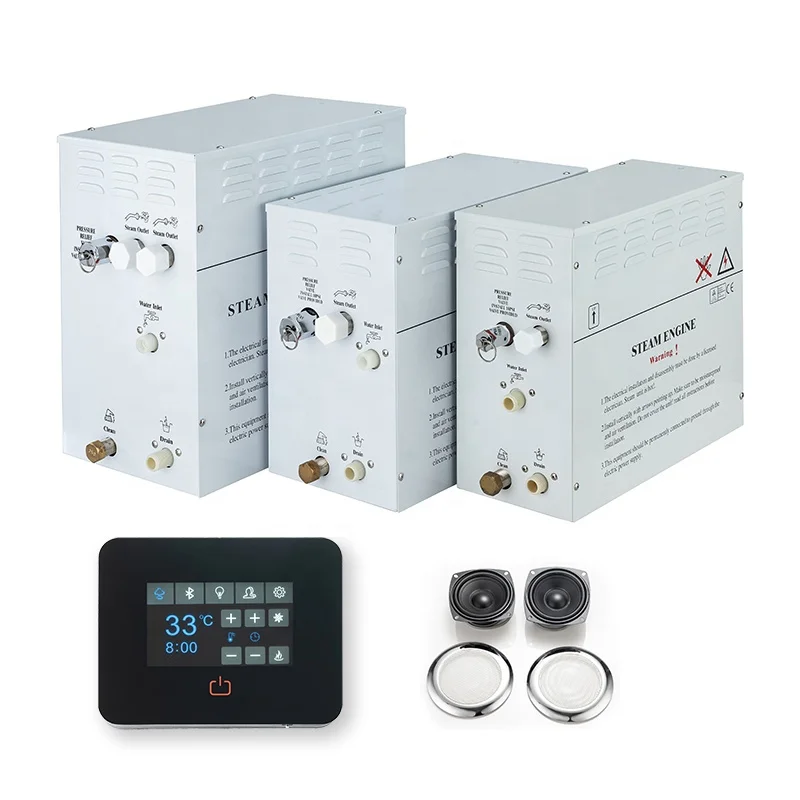 SUNDREAM Manufacturer Factory Support ODM and OEM 4.5KW-18KW Steam Generator Sauna Pure Steam Generator Steam Bath Machine