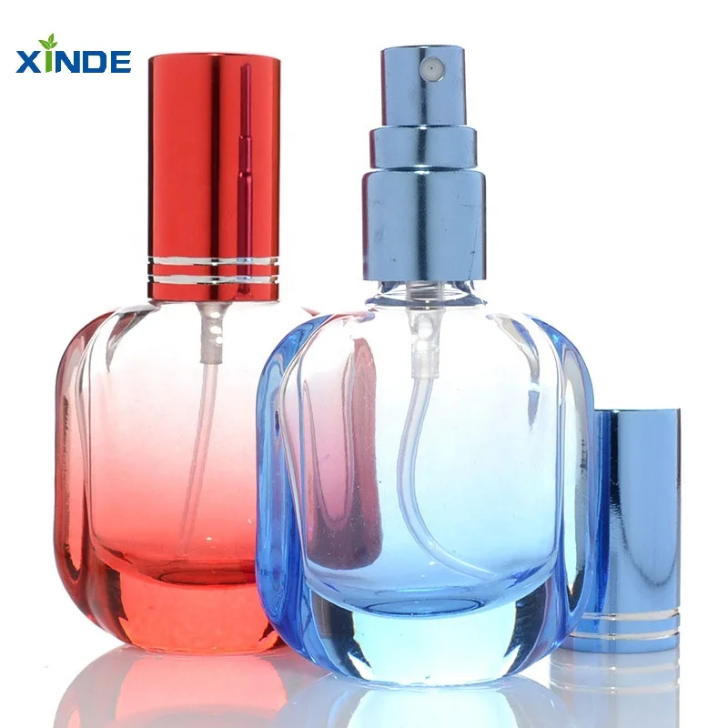 China Custom 30ml Spray Luxury Perfume Bottle Cylinder Shape Empty 50ml Perfume Bottles 100ml