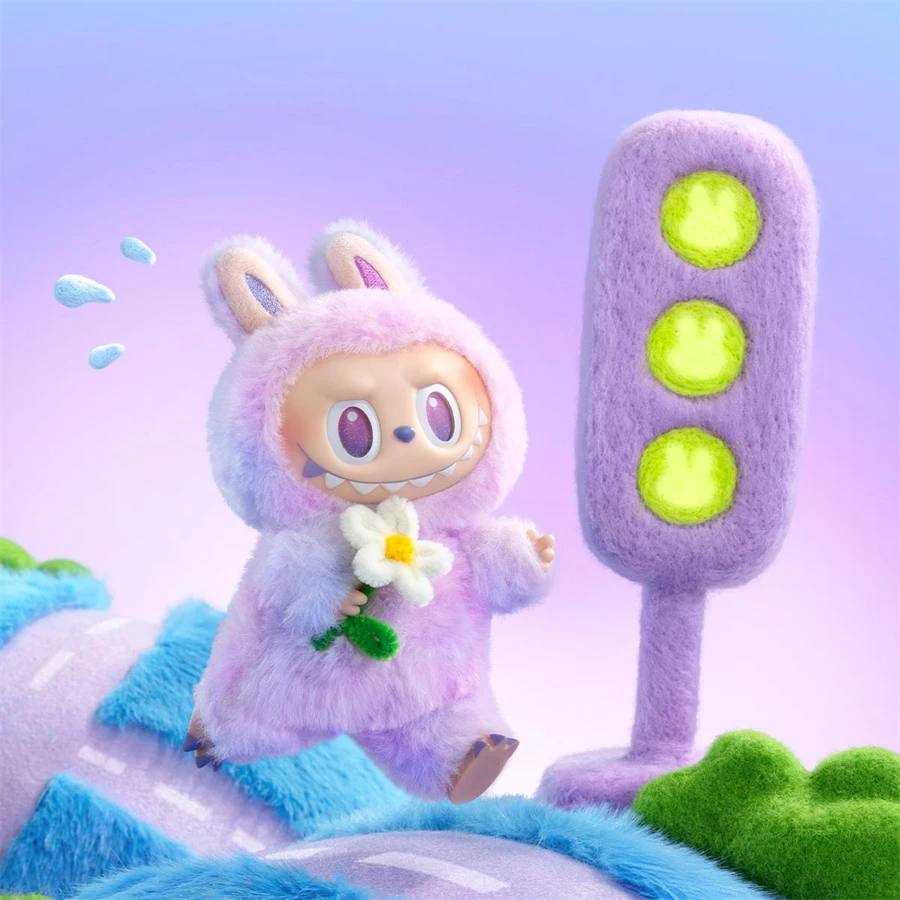 LABUBU POP MART Big Into Cherrys ぬいぐるみ新品 POP NOW:THE MONSTERS Big into Energy Series-Vinyl Plush