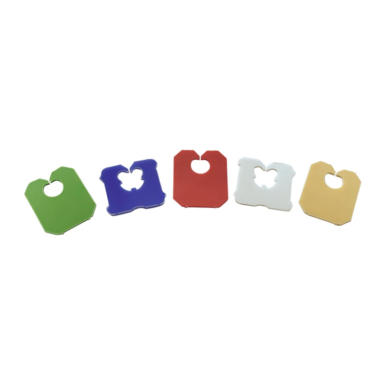 utility mini colorful polystyrene bread clips/plastic