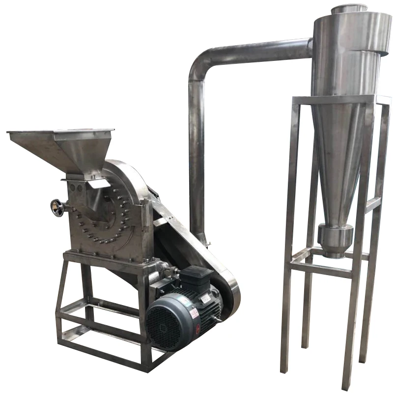 Cyclone Philippines Cocoa Beans Grinder Leaf Grinder Leaves Tomato Grinding Machine Spice Mill Pulverizer
