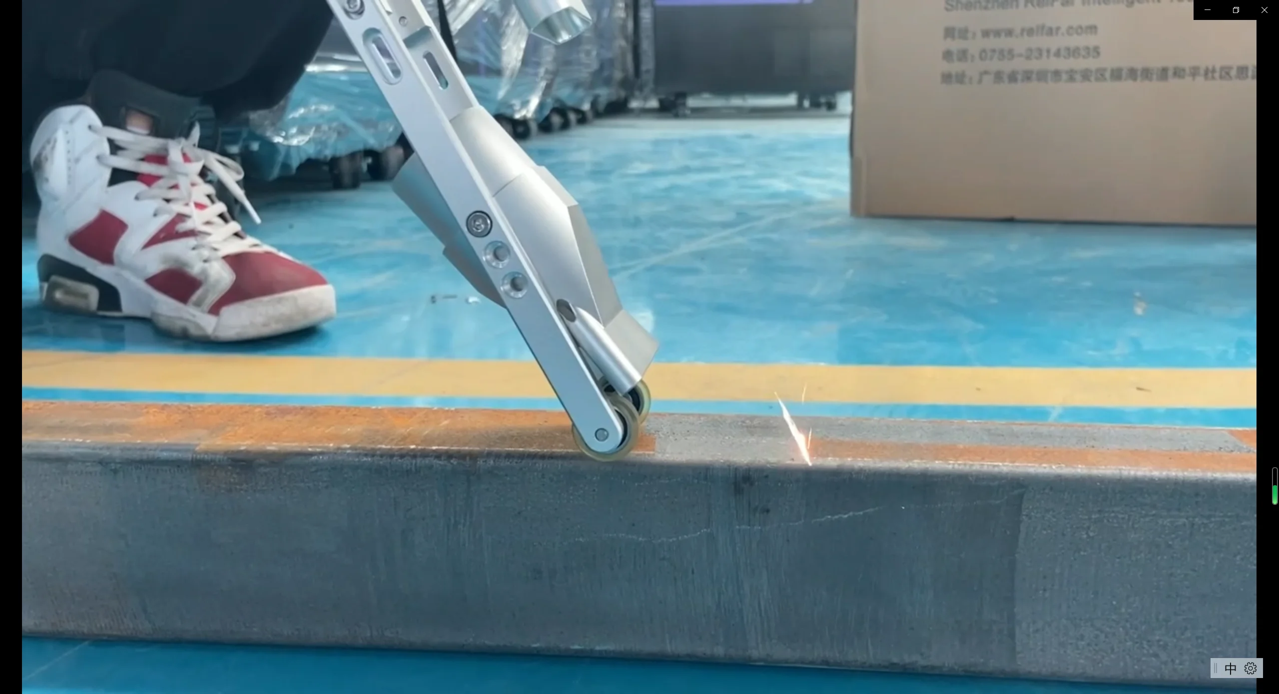 Rust Laser Remover Machine De Nettoyage Laser