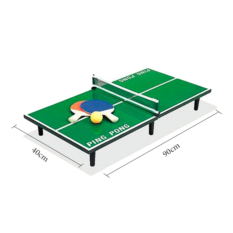 Портативный деревянный мини-комплект для настольного тенниса