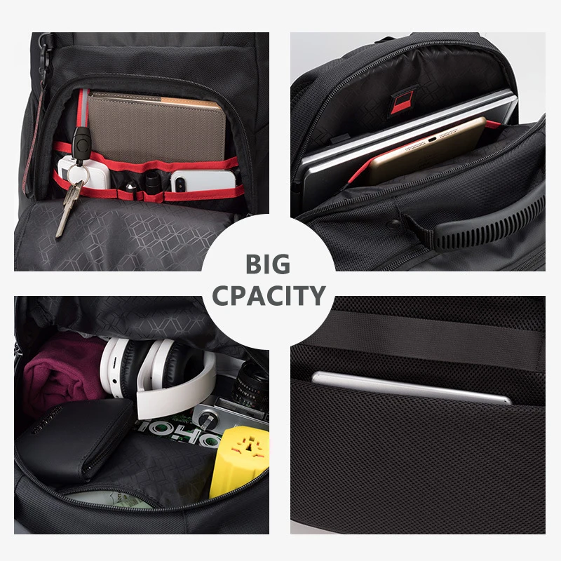 Arctic Hunter RFID USB Business Laptop Backpack