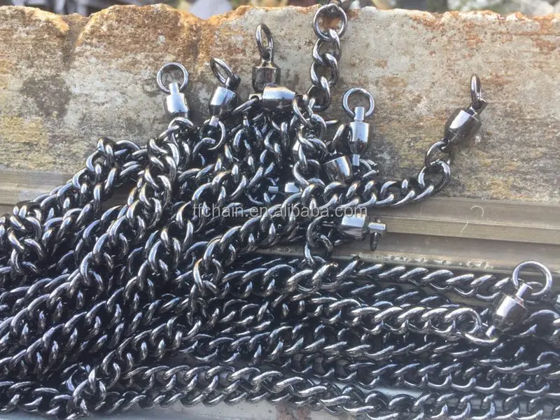 2.0mm Twisted Link Steel Chain for Fire Poi & Performance Tool