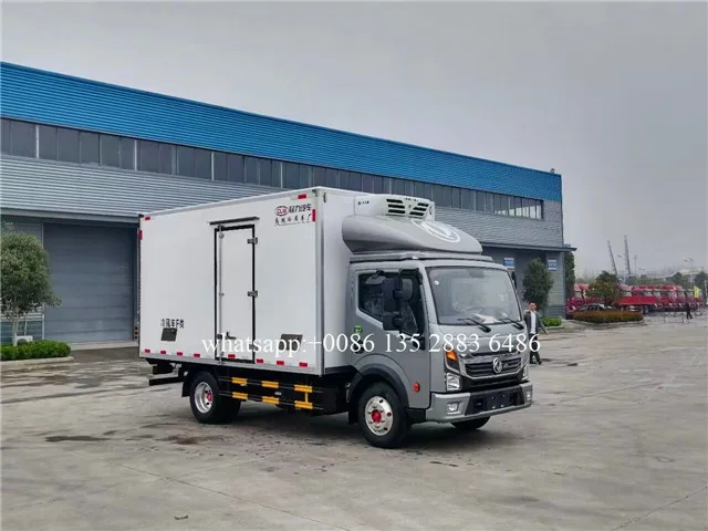 Dongfeng 5 Tons Refrigerator car chill car refrigerated truck