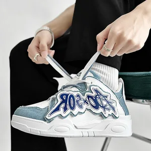 Design Black Knight Version Bread Shoes Casual New National Fashion Brand Daddy Shoes Sports Skateboard Shoes