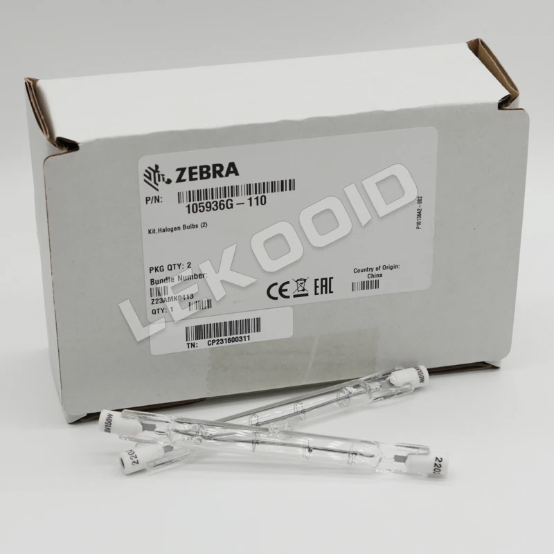 ZXP9 CARD PRINTER SPARE PART KIT - HALOGEN BULBS 105936G-110