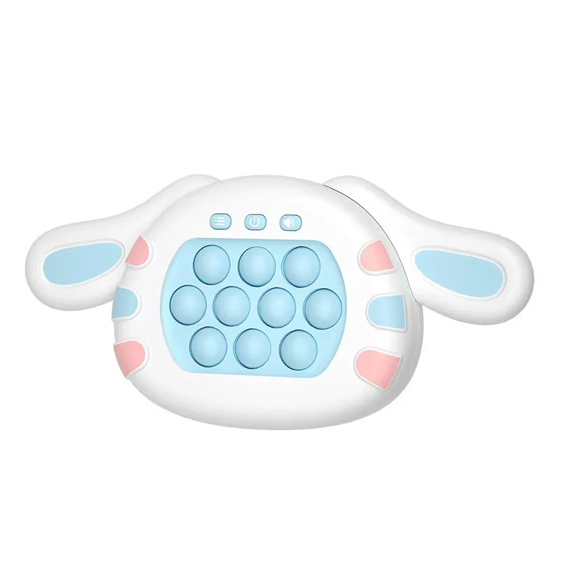 New Style Sanrios Quick Push Game Electronic Light up Bubble Puzzle Game Machine Electronic Memory Gaming Popping Game for Kids