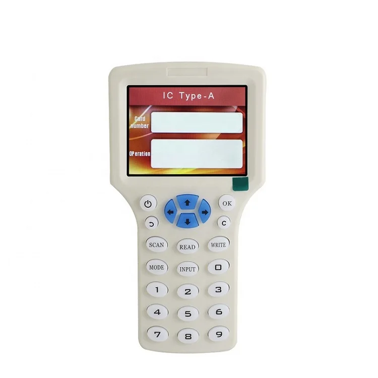 NFC Card Copier Duplicator 10 Frequency Programmer Card RFID Reader Writer