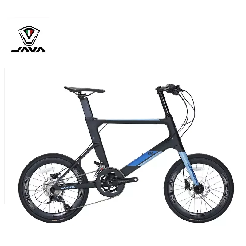 Java CL Carbon Fiber 20 Inch Mini Bike - 22 Speed Road Commute