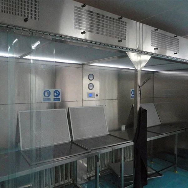Iso9001 Cleanroom Negative Pressure Weighing Room Negative Pressure