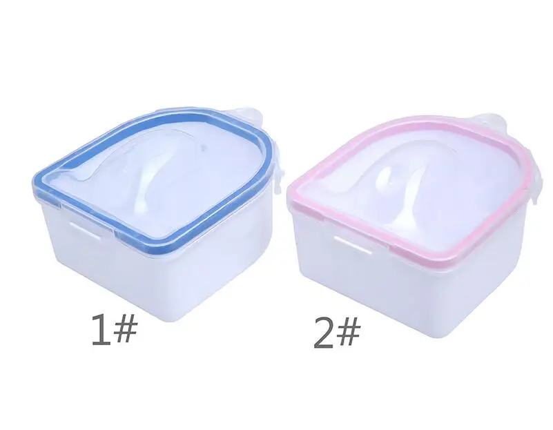Manicure Hand Wash Soak Pro Nail Art Soaker Bowl DIY Tools Salon Spa Bath Nail Soaking Bowl