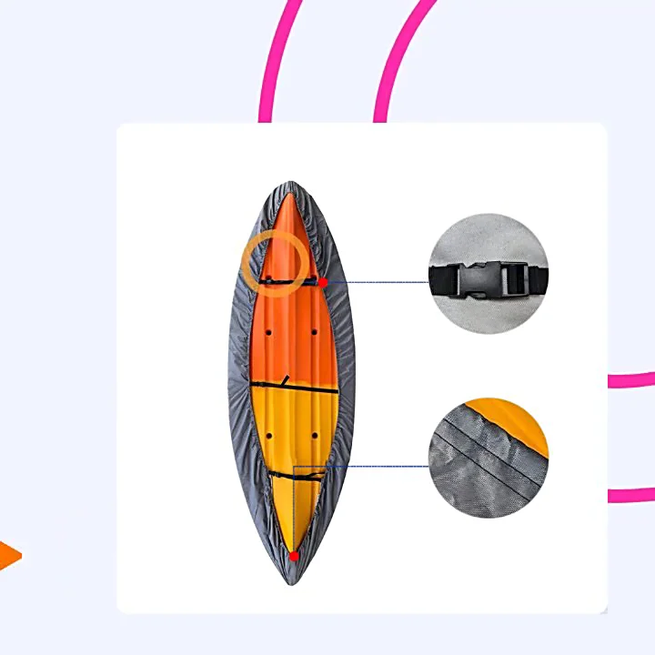 Legend Boat Kayak Cover Anchor Cover O F600d Oxford Fishing Boat Cover Anti Dust Rainwater Proof