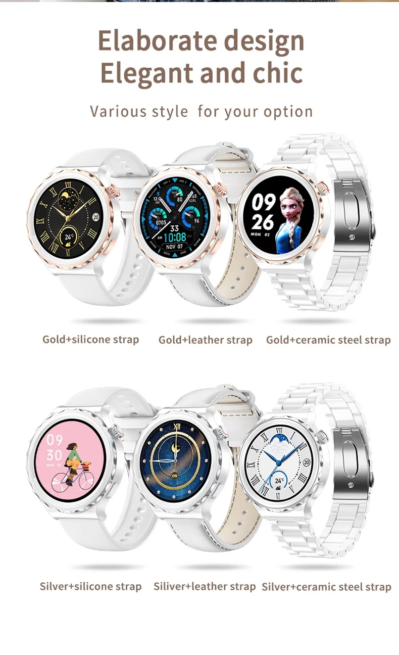 D3pro Reloj Smart Watch for Women Lady (5).JPG