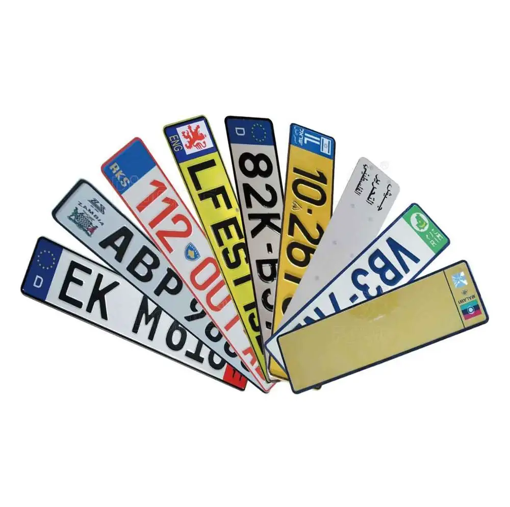 Plaque d'immatriculation MALY - Pièces détachées pour SoleX Micron - Pièces pour VELOSOLEX