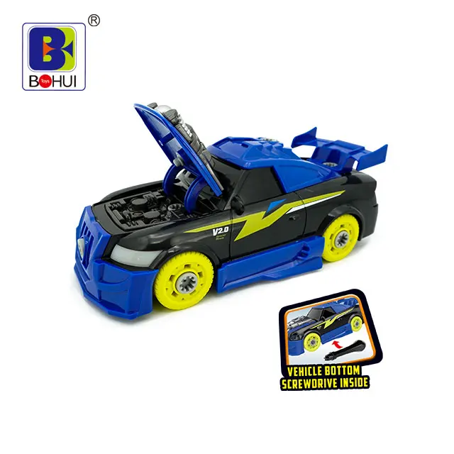 Мини-трансформер Amazon, инерционная игрушечная машинка, лидер продаж, детский подарок, трансформирующая машинка для сборки