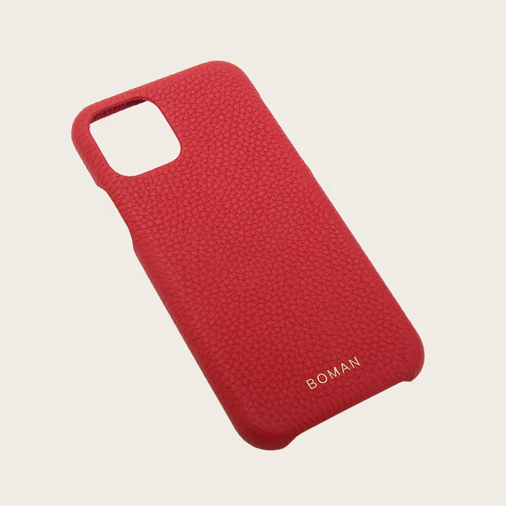 Роскошный красный чехол для телефона из натуральной кожи с милым дизайном под заказ для iphone 13
