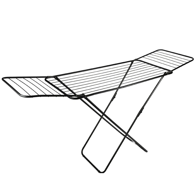 Vertical Standing Folding Clothes Hanger Laundry Drying Rack Washing