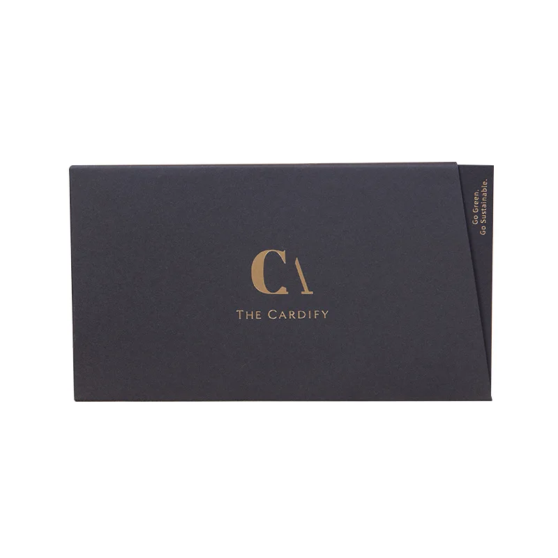 Custom Logo Gold Foil VIP Card Business Card 250GSM Paper Envelope - China  Gift Card Envelope, Paper Envelope