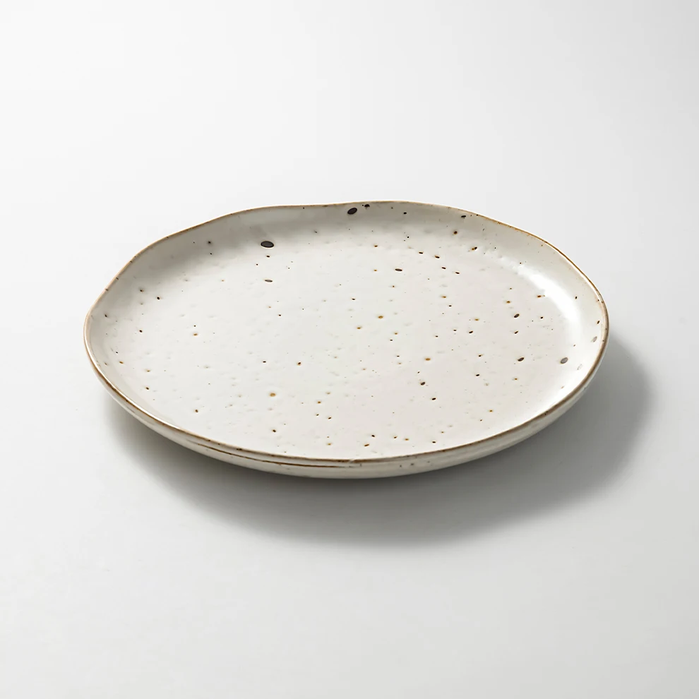 2024 Modern Creative Rack Rustic Dinnerware Porcelain Ceramic Tableware Dinner Set Unique Plates Fine Dining Plate