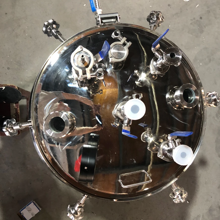 100L - 1000L 파일럿 리플럭스 반응기 교반식 스테인리스 방폭 재킷 반응기