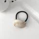 Oval - wood grain white