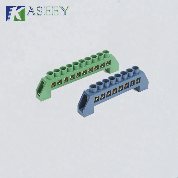 Factory Ground Electrical Screw Terminal Block Brass Neutral Earth Bar