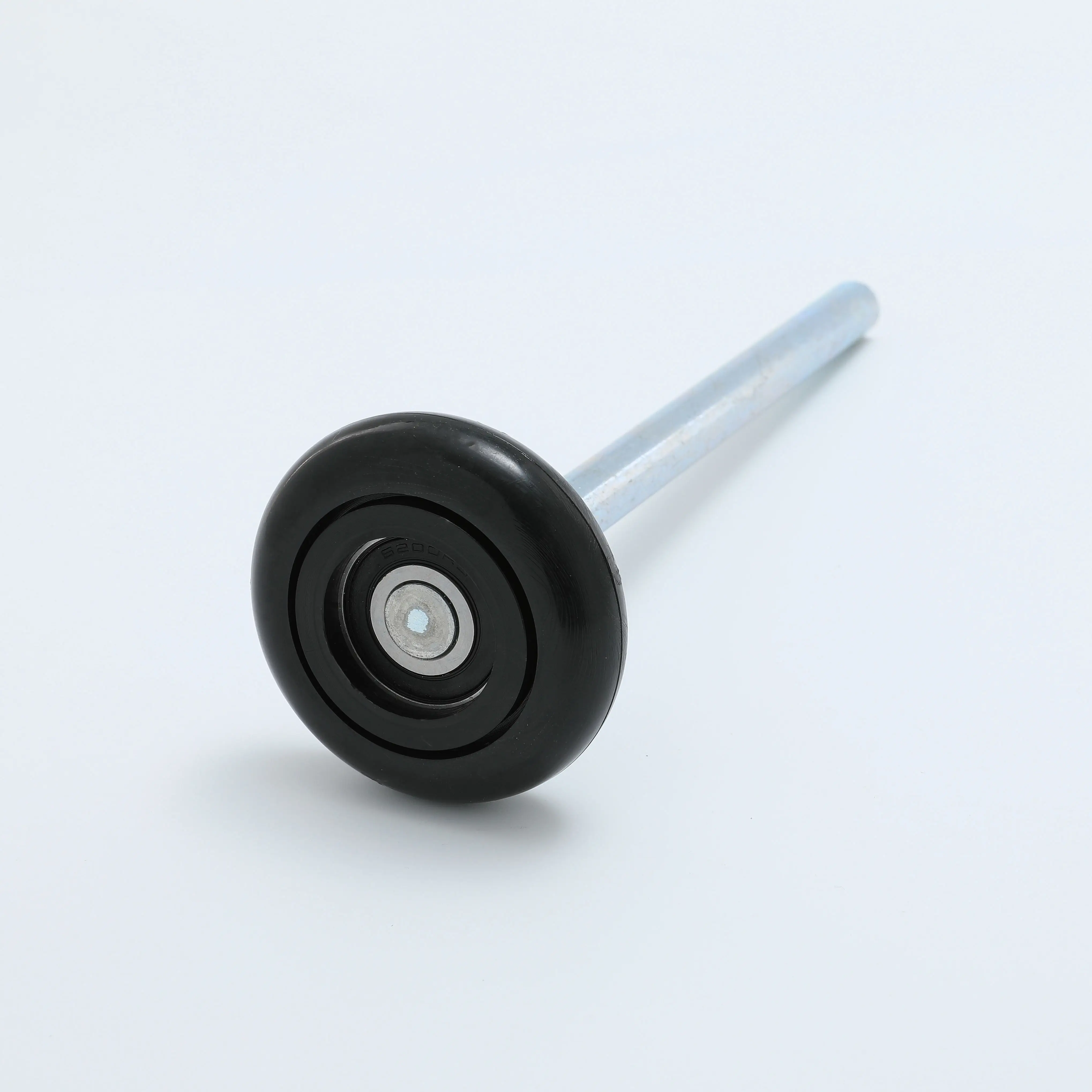 product 60178mm black wheel with 6200 bearing garage door roller-1