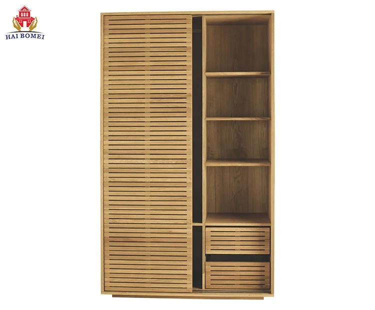 Modern Small Wooden Bedroom Cloth Wardrobe s Adjustable Wallcloset