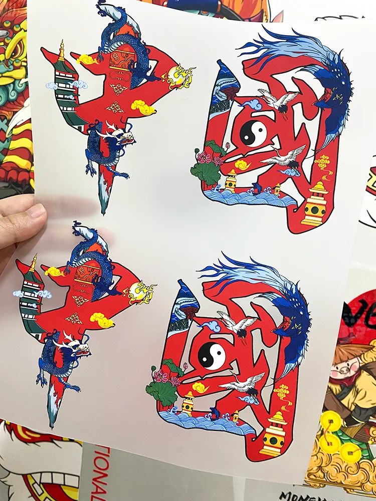 Lansong Small Size Pink A3 DTF Inkjet Printer T-Shirt Printing Machine T-shirt Clothes Pants Pillow Shoes Jeans Printing manufacture