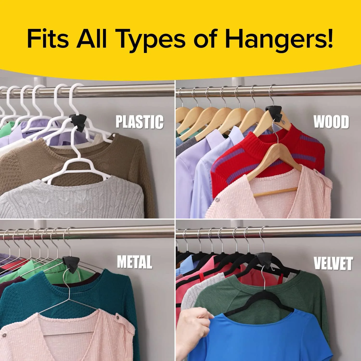 Factory direct sales creative hanger connecting wardrobe storage hook triangle bear hanger connecting hook novelty hooks supplier