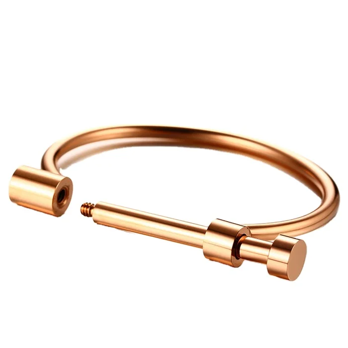 screw cuff bangle