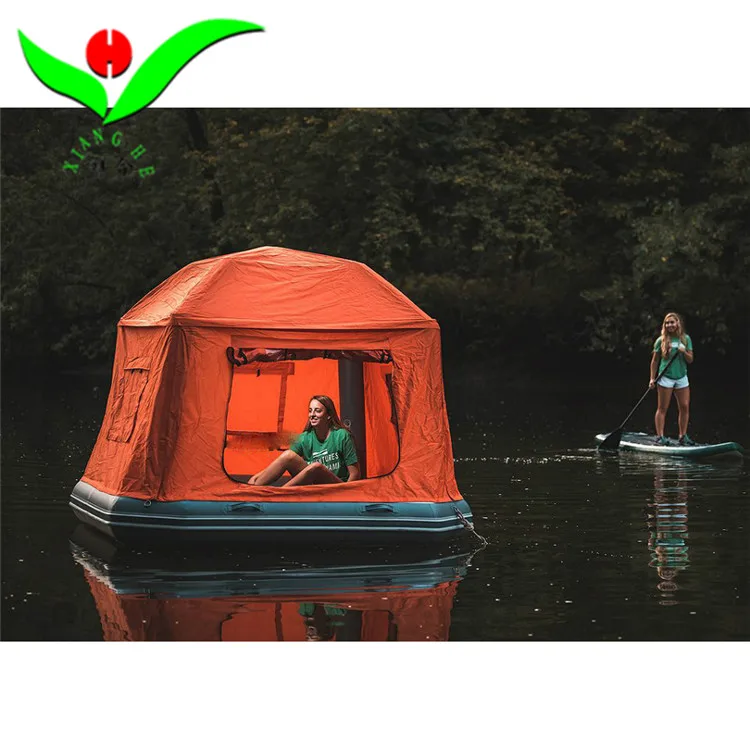 Factory Direct Wasserdichtes, schnell aufblasen des schwimmendes Zelt fr  Schwarzerflo-Camping und Rafting im Freien