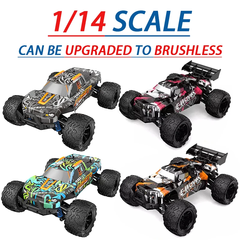 Coche de carreras todoterreno teledirigido para adultos, camiones