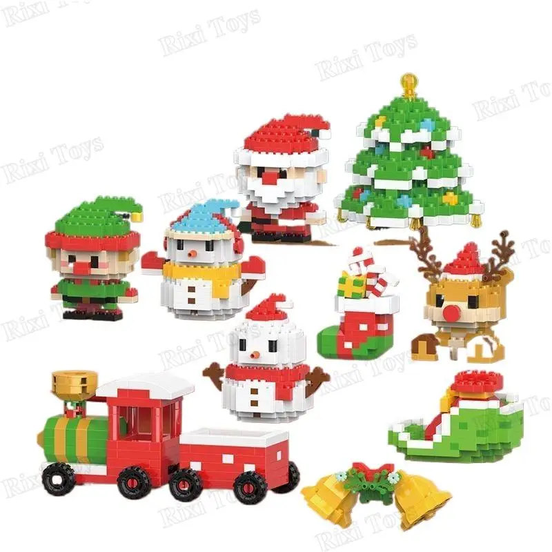 LELE Brother Christmas Series Building Block Set - 1212pcs Snowman