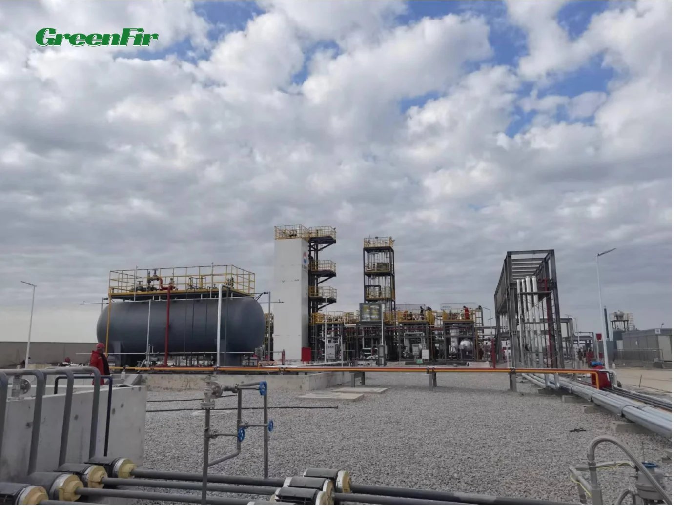 Завод по производству сжиженного природного газа на заказ завод СПГ нефтяного